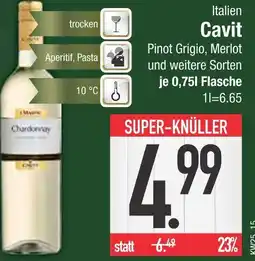 Edeka Cavit pinot grigio, merlot und weitere sorten Angebot