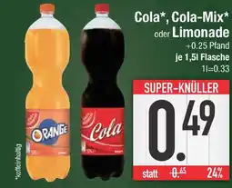 Edeka Cola, cola-mix oder limonade Angebot