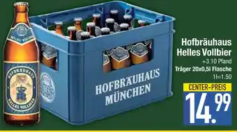 Edeka Hofbräuhaus münchen helles vollbier Angebot