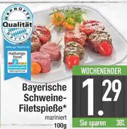 Edeka Qualität bayerische schweine-filetspieße Angebot