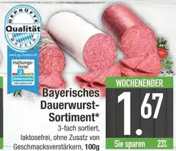 Edeka Qualität bayerisches dauerwurst-sortiment Angebot