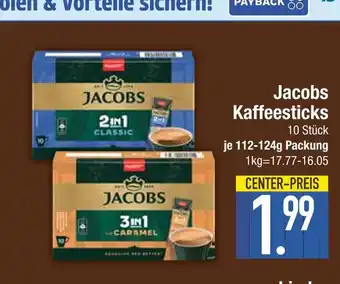 Edeka Jacobs jacobs kaffeesticks Angebot