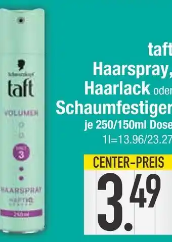 Edeka Taft haarspray Angebot