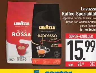 Edeka Lavazza espresso barista, qualita oro-rossa und weitere sorten ganze bohnen Angebot