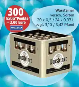 Marktkauf Warsteiner 300 extra punkte Angebot