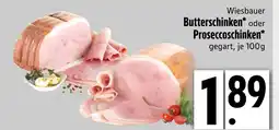 Edeka Wiesbauer butterschinken Angebot