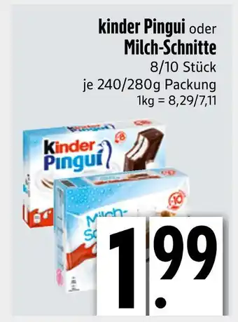 Edeka Kinder pingui Angebot