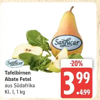 Marktkauf Sanlucar tafelbirnen abate fetel Angebot