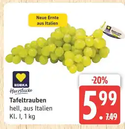 Marktkauf Edeka herzstücke tafeltrauben Angebot