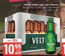 Marktkauf Veltins veltins helles lager oder pilsener Angebot