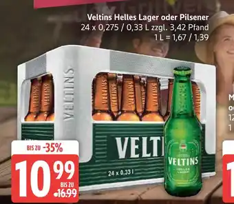 Marktkauf Veltins veltins helles lager oder pilsener Angebot