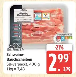 Marktkauf Gutfleisch schweine-bauchschnitten Angebot
