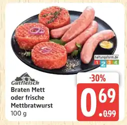Marktkauf Gutfleisch braten mett Angebot