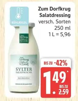 Marktkauf Zum dorfkrug salatdressing Angebot