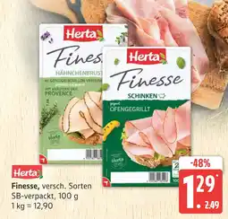 Marktkauf Herta finesse, versch. sorten Angebot