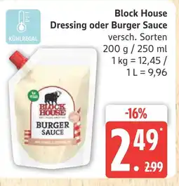 Marktkauf Block house dressing oder burger sauce Angebot