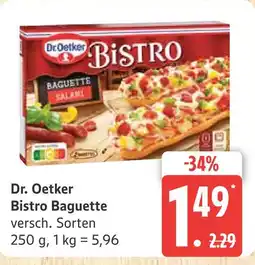 Marktkauf Dr. oetker bistro baguette Angebot