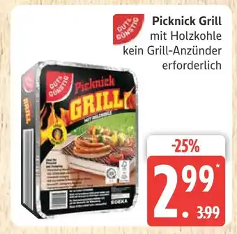 Marktkauf Gut & günstig picknick grill Angebot