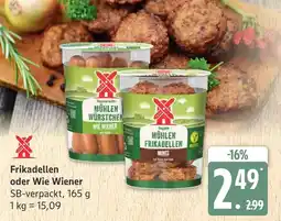 Marktkauf Mühlen frikadellen oder wie wiener Angebot