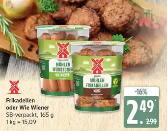 Marktkauf Mühlen frikadellen oder wie wiener Angebot