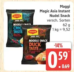Marktkauf Maggi magic asia instant nudel snack Angebot