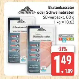 Marktkauf Gutfleisch bratenkasseler Angebot