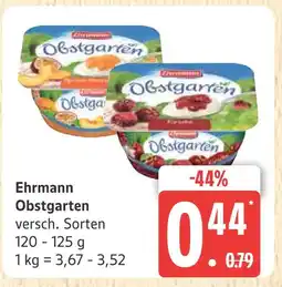 Marktkauf Ehrmann obstgarten Angebot