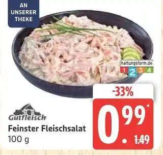 Marktkauf Gutfleisch feinster fleischsalat Angebot