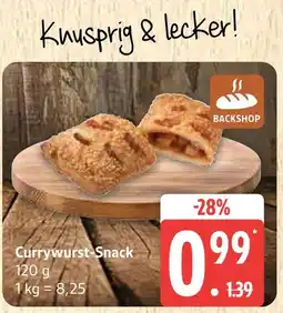 Marktkauf Backshop currywurst-snack Angebot