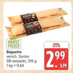 Marktkauf Hanse frisch baguette Angebot