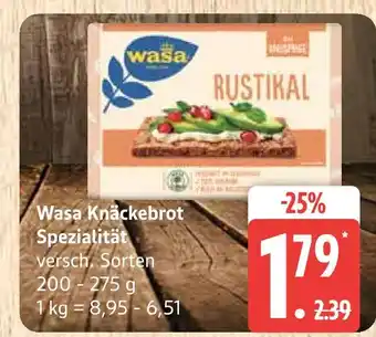 Marktkauf Wasa knäckebrot spezialität Angebot