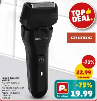 PENNY GRUNDIG Herren-Rasierer MS6330 Angebot