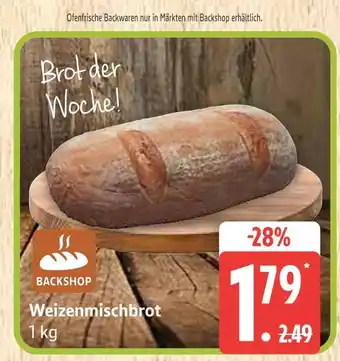 Marktkauf Backshop weizenmischbrot Angebot