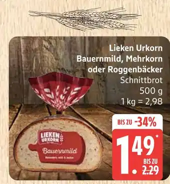 Marktkauf Lieken urkorn bauernmild Angebot