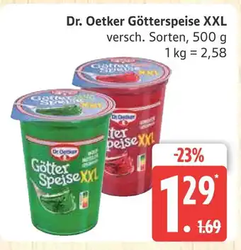 Marktkauf Dr. oetker götterspeise xxl Angebot