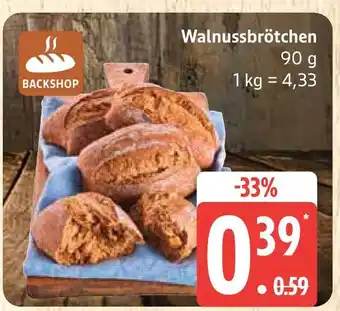 Marktkauf Backshop walnussbrötchen Angebot