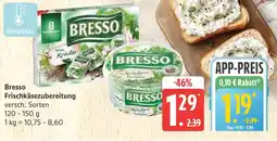 Marktkauf Bresso frischkäsezubereitung Angebot