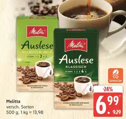 Marktkauf Melitta auslese klassisch-mild Angebot
