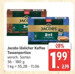 Marktkauf Jacobs löslicher kaffee tassenportion Angebot