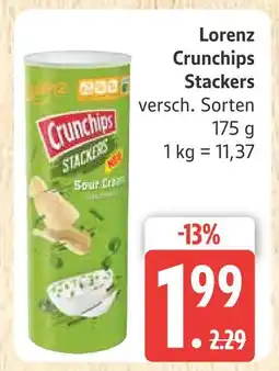 Marktkauf Lorenz crunchips stackers Angebot