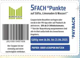 Marktkauf Marktkauf säfte, limonaden & wasser Angebot