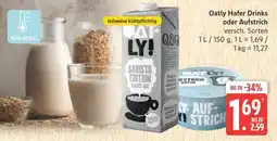 Marktkauf Oatly hafer drinks Angebot