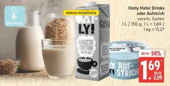 Marktkauf Oatly hafer drinks Angebot