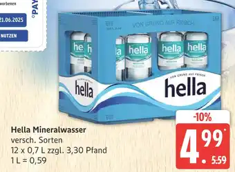 Marktkauf Hella mineralwasser Angebot