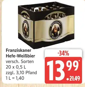 Marktkauf Franziskaner hefe-weißbier Angebot