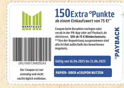 Marktkauf Marktkauf 150 extra°punkte Angebot
