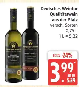 Marktkauf Deutsches weintor grauer burgunder oder dornfelder Angebot