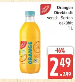 Marktkauf Gut&günstig orangen direktsaft Angebot