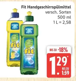 Marktkauf Fit handgeschirrspülmittel Angebot