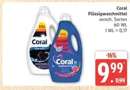 Marktkauf Coral flüssigwaschmittel Angebot